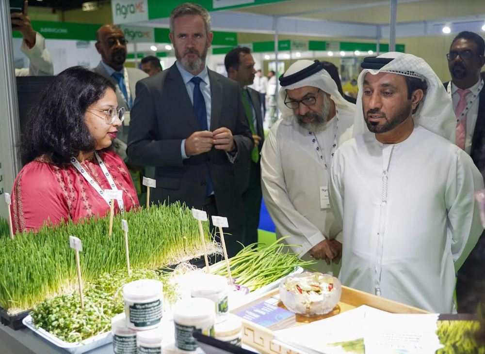 وزارة التغير المناخي والبيئة الإماراتية تفتتح معرض الشرق الأوسط الزراعي123