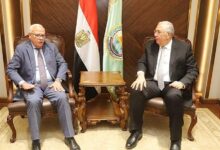 وزير الزراعة ومحافظ بورسعيد يبحثان تنمية ودعم القطاع الزراعي